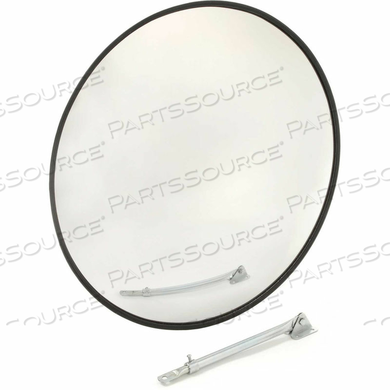 ROUND ACRYLIC CONVEX MIRROR, OUTDOOR, 18" DIA., 160 VIEWING ANGLE by Vision Metalizers ROUND ACRYLIC CONVEX MIRROR, OUTDOOR, 18" DIA., 160 VIEWING ANGLE by Vision Metalizers