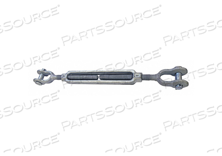 TURNBUCKLE JAW AND JAW STEEL 1 IN DIA. by Crosby TURNBUCKLE JAW AND JAW STEEL 1 IN DIA. by Crosby
