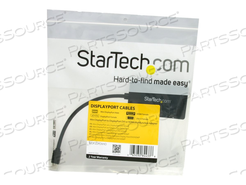 CONNECT YOUR MINI DISPLAYPORT DEVICE TO A DISPLAYPORT, HDMIOR DVI DISPLAY, WITH by StarTech.com Ltd.