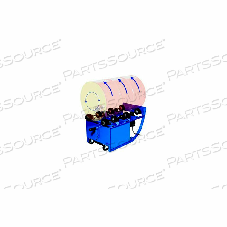 PORTABLE DRUM ROLLER - 20 RPM - AIR MOTOR by Morse