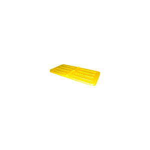 YELLOW LID FOR 1.1 CUBIC YARD TILT TRUCK by Bayhead Products