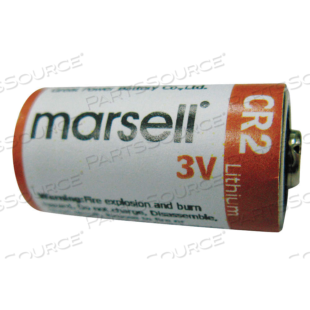 BATTERY, CR2 BATTERY SIZE, LITHIUM, 900 MAH CAPACITY, 3V DC by Approved Vendor BATTERY, CR2 BATTERY SIZE, LITHIUM, 900 MAH CAPACITY, 3V DC by Approved Vendor