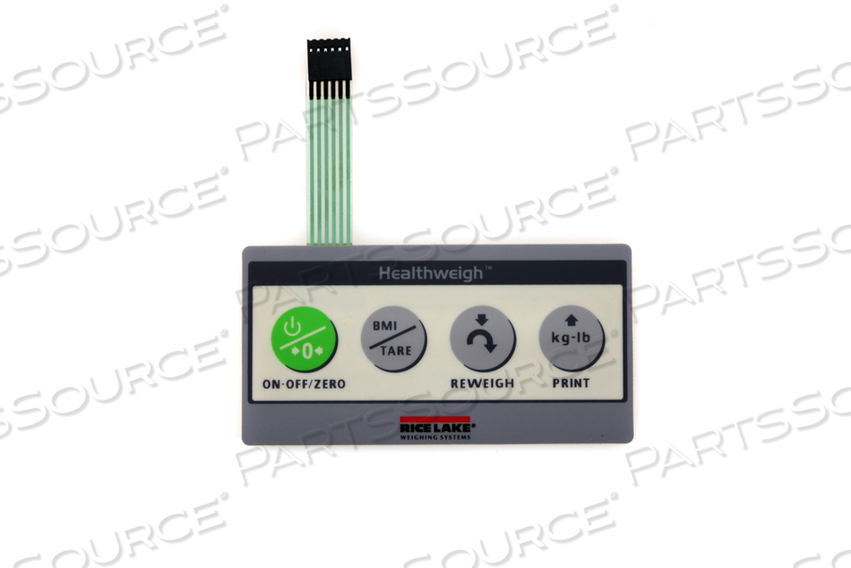 PLATINUM INDICATOR KEYPAD by Rice Lake Weighing Systems