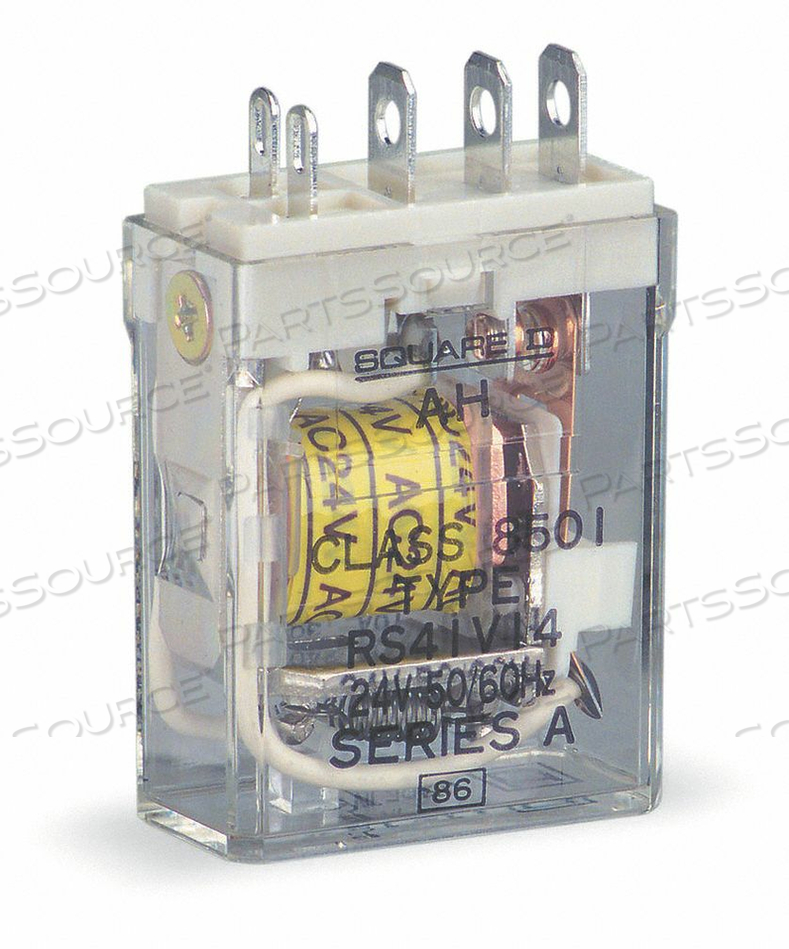 H8078 GEN PURPOSE RELAY 5 PIN SQUARE 24VAC by Square D