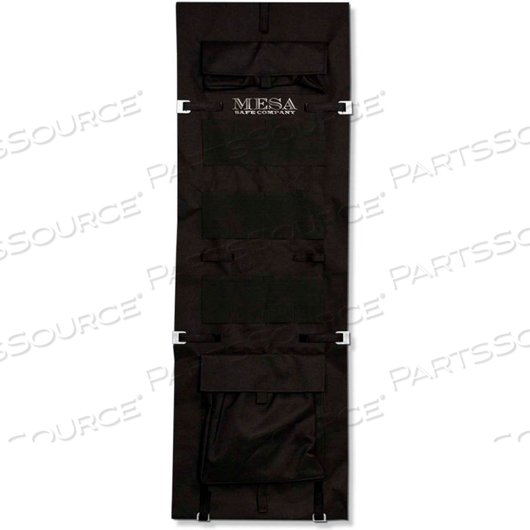 POCKET DOOR ORGANIZER - FOR MESA MBF5922 GUN SAFES, 18-3/8"W X 53-3/8"H, BLACK by MESA Safe Co. POCKET DOOR ORGANIZER - FOR MESA MBF5922 GUN SAFES, 18-3/8"W X 53-3/8"H, BLACK by MESA Safe Co.