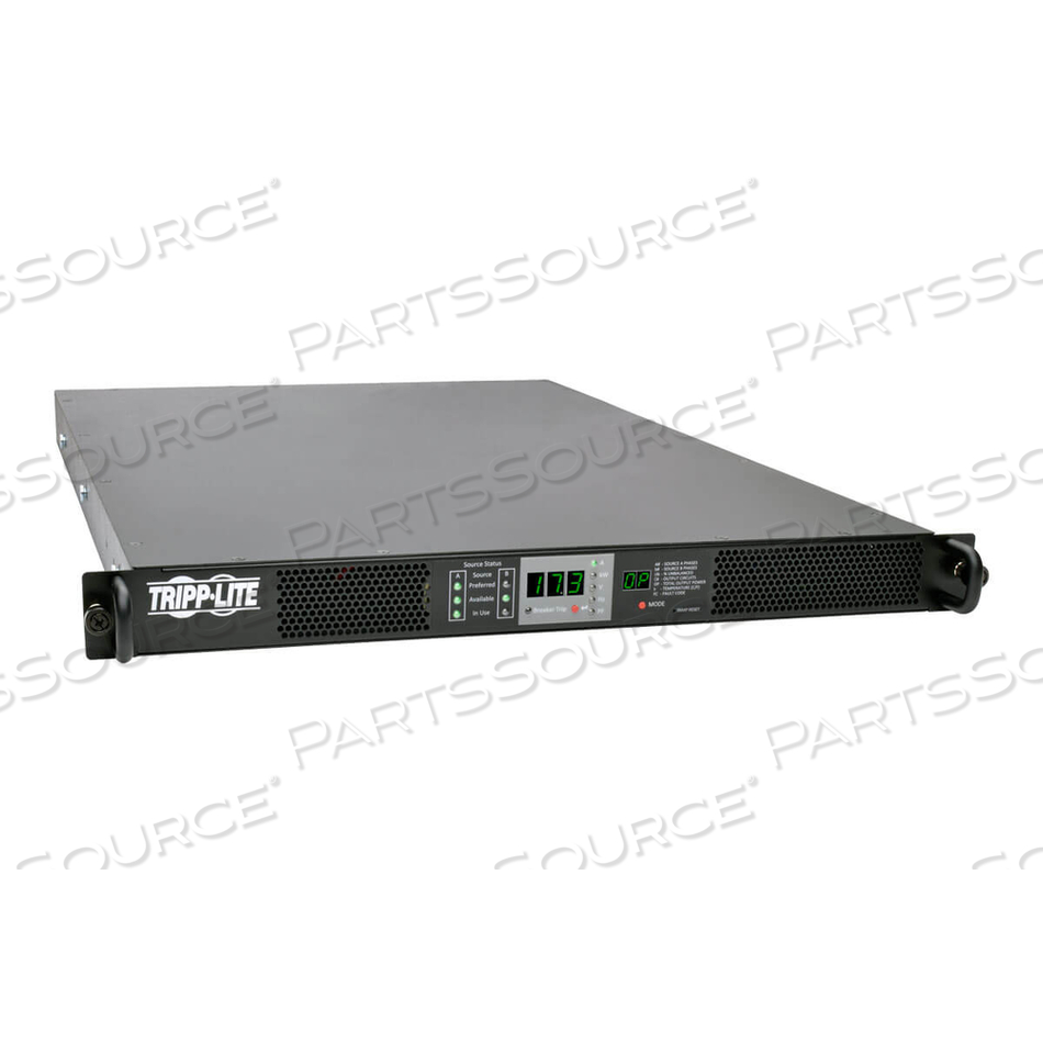 PDU 3-PHASE MONITORED ATS 208V 17.3KW 2 IEC 309 60A 1URM TAA 