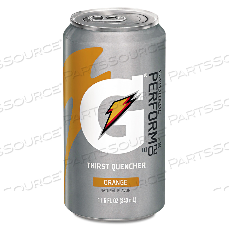 THIRST QUENCHER CAN, ORANGE, 11.6OZ CAN by Gatorade