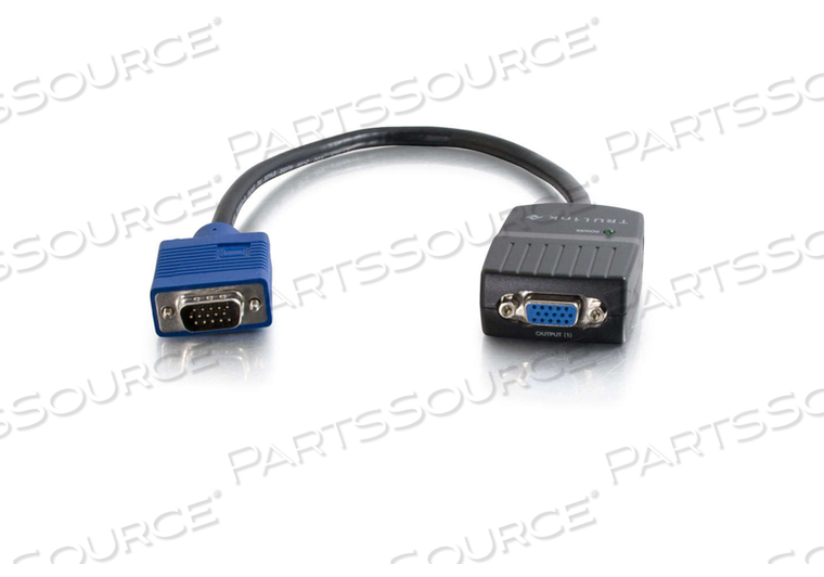 2 PORT COMPACT VGA SPLITTER CBL by Legrand AV (C2G)