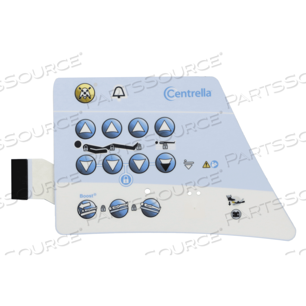 RIGHT CONTROL PANEL WITH NURSE CALL, CRGVR by Hillrom