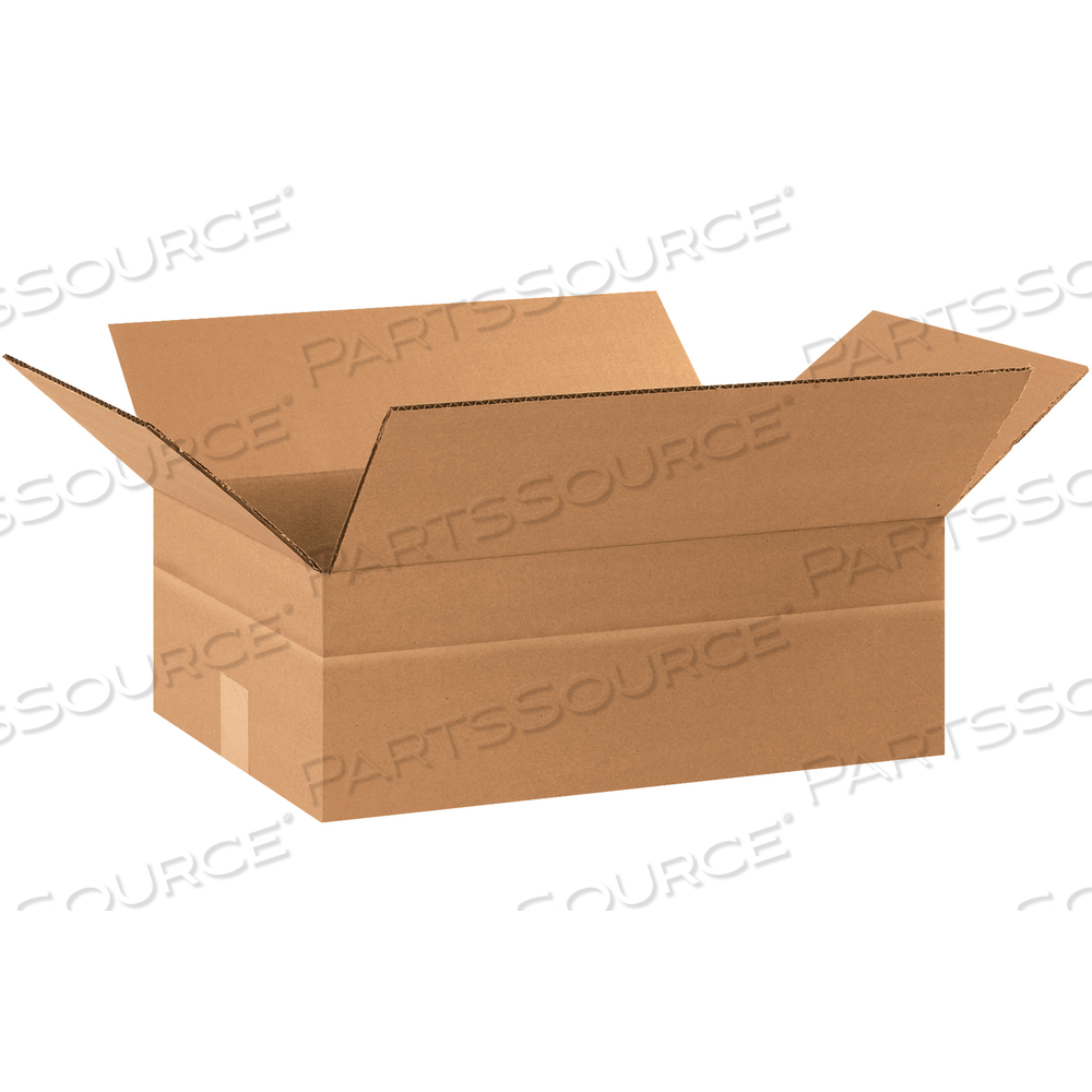 MULTI-DEPTH CORRUGATED BOXES, 17 1/4" X 11 1/4 X 6", KRAFT, 25/BUNDLE by BOX Partners (Box Acquisitions, LLC)