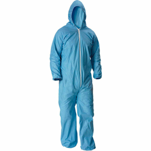 LAKELAND 07428B PYROLON PLUS 2 DISPOSABLE FR COVERALL 3XL, HOOD, ELASTIC WRISTS/ANKLES, 25/CAS by Lakeland