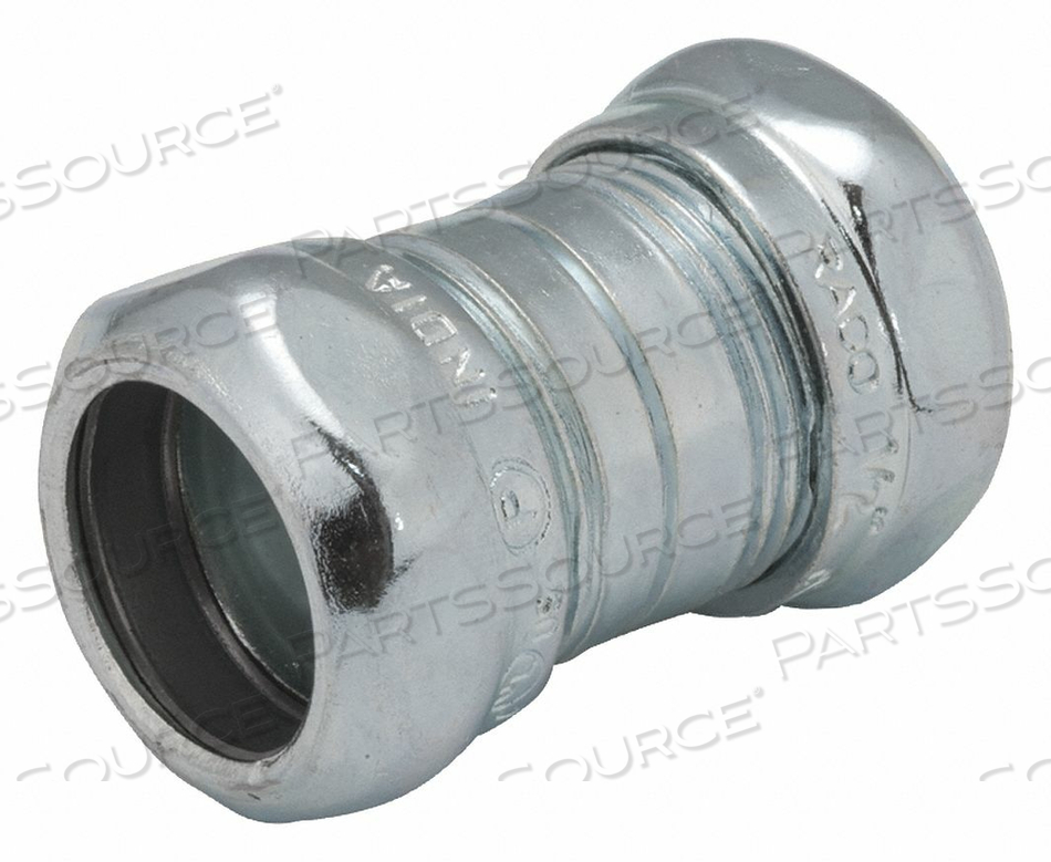 COMPRESSION COUPLING 1/2 CONDUIT STEEL by RACO COMPRESSION COUPLING 1/2 CONDUIT STEEL by RACO