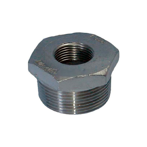 SS316-66012X01 1-1/4"X1/8" CLASS 150, HEX BUSHING, STAINLESS STEEL 316 by Trenton Pipe Nipple Co. LLC