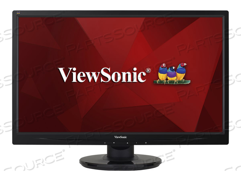 MONITOR, 50 TO 60 HZ, 1920 X 1080 PIXEL, 26 W, 32 TO 104 DEG F, 100 TO 240 VAC, 20.1 IN X 14.4 IN X 22 IN, 7.7 LBS by ViewSonic