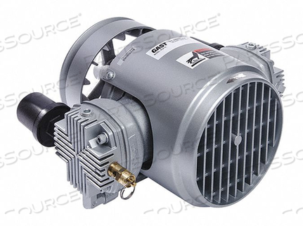 PISTON AIR COMPRESSOR 1.7 HP 6.1 CFM by Gast Manufacturing, Inc.