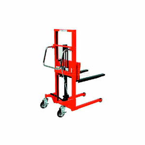 HYDRAULIC STACKER - STEP TYPE - 440 LB. CAPACITY - 35.4" LIFT by Hamaco Industries Corporation HYDRAULIC STACKER - STEP TYPE - 440 LB. CAPACITY - 35.4" LIFT by Hamaco Industries Corporation