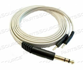 120" ELECTROTHERAPY Y LEAD STEREO LEAD WIRE - BLACK by Dynatronics