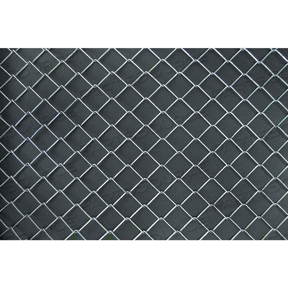 CHAIN LINK FABRIC, SILVER, GALVANIZED, 6 FT HT, 9 GA GAUGE, CHAIN LINK FABRIC, STEEL by Approved Vendor