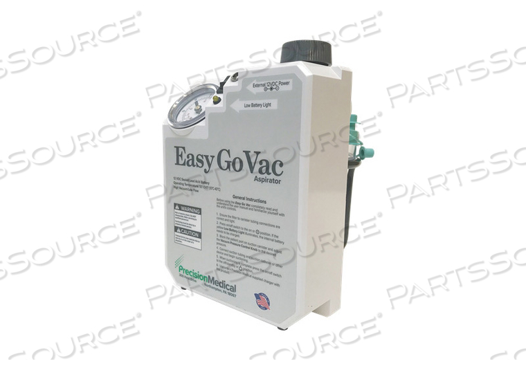 PORTABLE ASPIRATOR, 12 VAC by Precision Medical, Inc. PORTABLE ASPIRATOR, 12 VAC by Precision Medical, Inc.