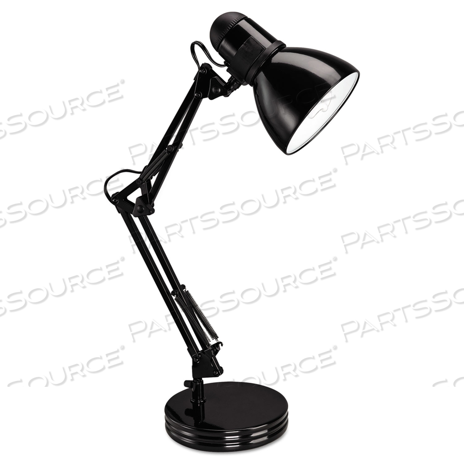 ARCHITECT DESK LAMP, ADJUSTABLE ARM, 6.75W X 11.5D X 22H, BLACK by Alera ARCHITECT DESK LAMP, ADJUSTABLE ARM, 6.75W X 11.5D X 22H, BLACK by Alera