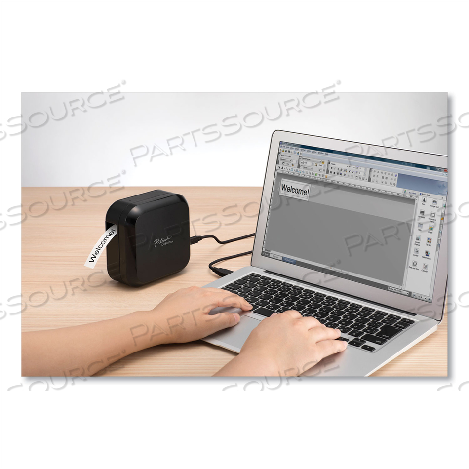 P-TOUCH CUBE PLUS SMARTPHONE AND PC LABEL MAKER by Brother
