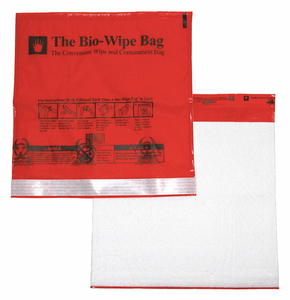 BIO-WIPE BAG 11-1/2 X 12 IN PK10 by Unimed-Midwest, INC