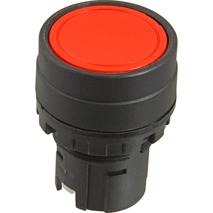 SWITCH, PUSH-BUTTON, FLUSH, RED by Oliver Packaging & Equipment