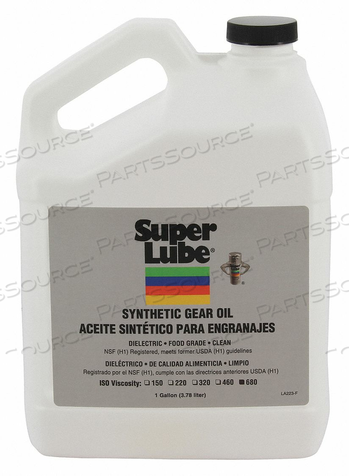SYNTHETIC GEAR OIL ISO 680 1 GAL. by Super Lube SYNTHETIC GEAR OIL ISO 680 1 GAL. by Super Lube