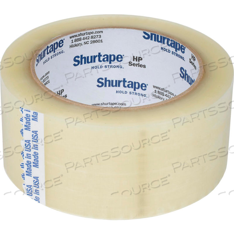 207142 SHURTAPE CARTON SEALING TAPE,2",110YDS,CLEAR,1.6 MIL by Shurtape