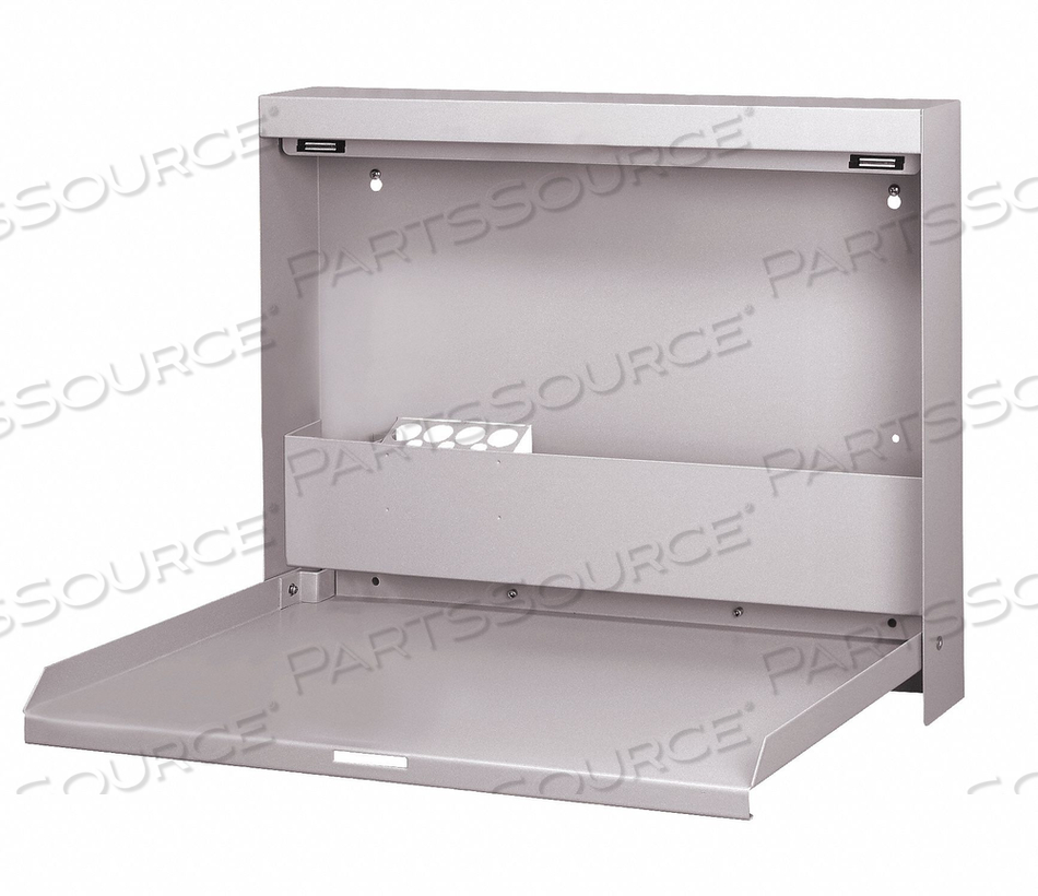 WALL MOUNTED DESK 20X16-3/8X3-3/8IN GRAY by Datum Filing WALL MOUNTED DESK 20X16-3/8X3-3/8IN GRAY by Datum Filing
