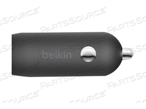 BOOST CHARGE, CAR POWER ADAPTER, 20 WATT, FAST CHARGE (USB-C), BLACK by Belkin