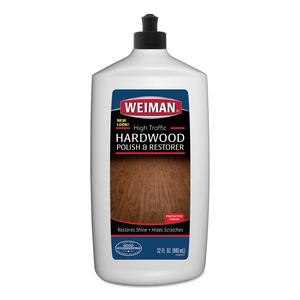 HIGH TRAFFIC HARDWOOD POLISH AND RESTORER, 32 OZ SQUEEZE BOTTLE by Weiman