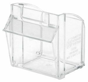 REPL. BIN CUP FOR MFR NO QTB309 CLEAR by Quantum Storage Systems