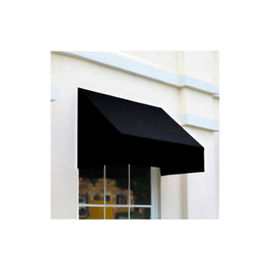 WINDOW/ENTRY AWNING 10-3/8'W X 4-11/16'H X 4'D BLACK by Awntech