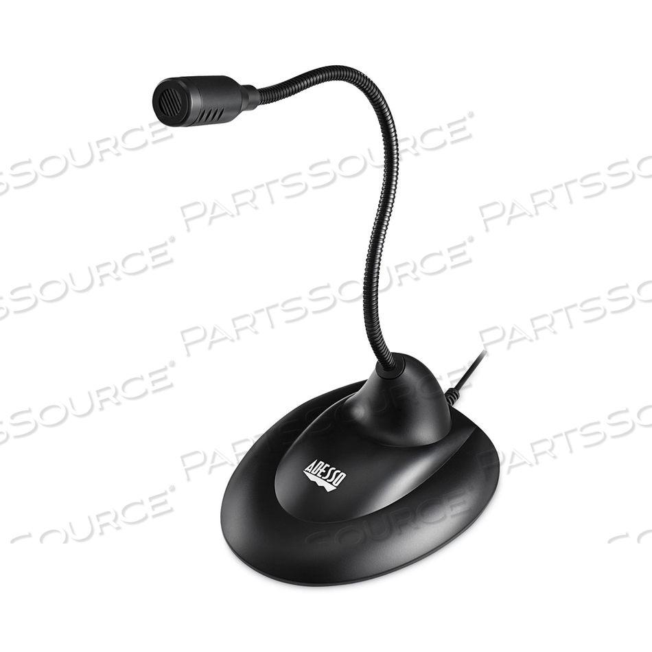XTREAM M1 DESKTOP OMNIDIRECTIONAL GOOSENECK MICROPHONE, BLACK by Adesso, Inc. XTREAM M1 DESKTOP OMNIDIRECTIONAL GOOSENECK MICROPHONE, BLACK by Adesso, Inc.