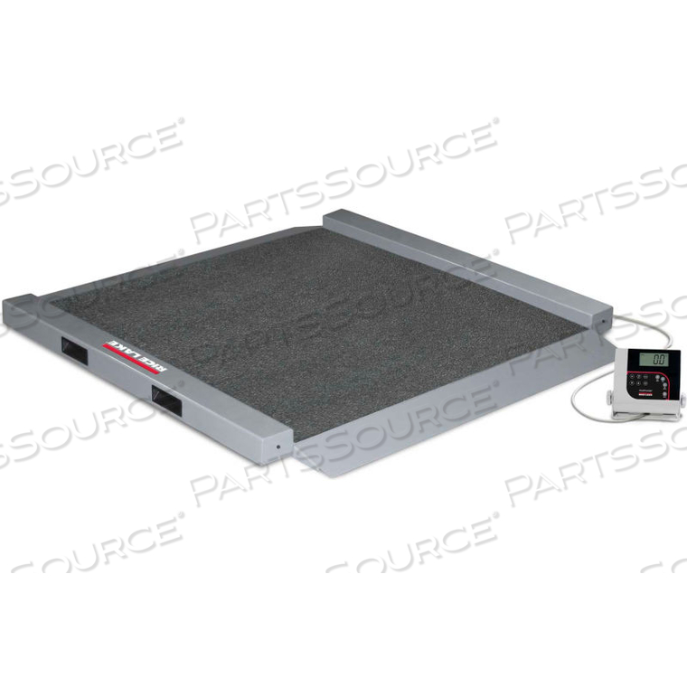 WHEELCHAIR SCALE DUAL RAMP (HEAVY DUTY) by Rice Lake Weighing Systems WHEELCHAIR SCALE DUAL RAMP (HEAVY DUTY) by Rice Lake Weighing Systems