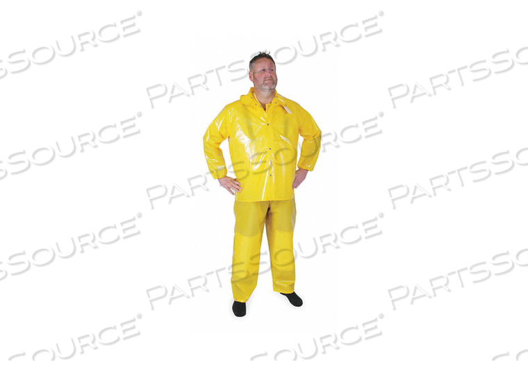 D2293 RAIN JACKET UNRATED YELLOW 4XL by Condor D2293 RAIN JACKET UNRATED YELLOW 4XL by Condor