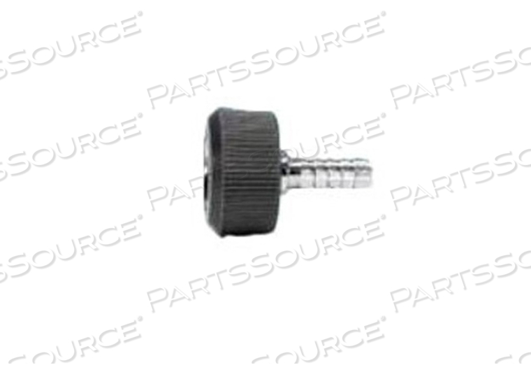 ADAPTER, DISS HANDTIGHT X 1/4 IN HOSE BARB, GRAY, CARBON DIOXIDE MEDIA by Amico Patient Care Corporation