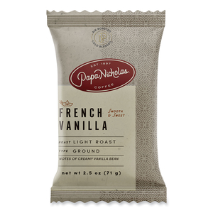 PREMIUM COFFEE, FRENCH VANILLA, 18/CARTON by PapaNicholas Coffee