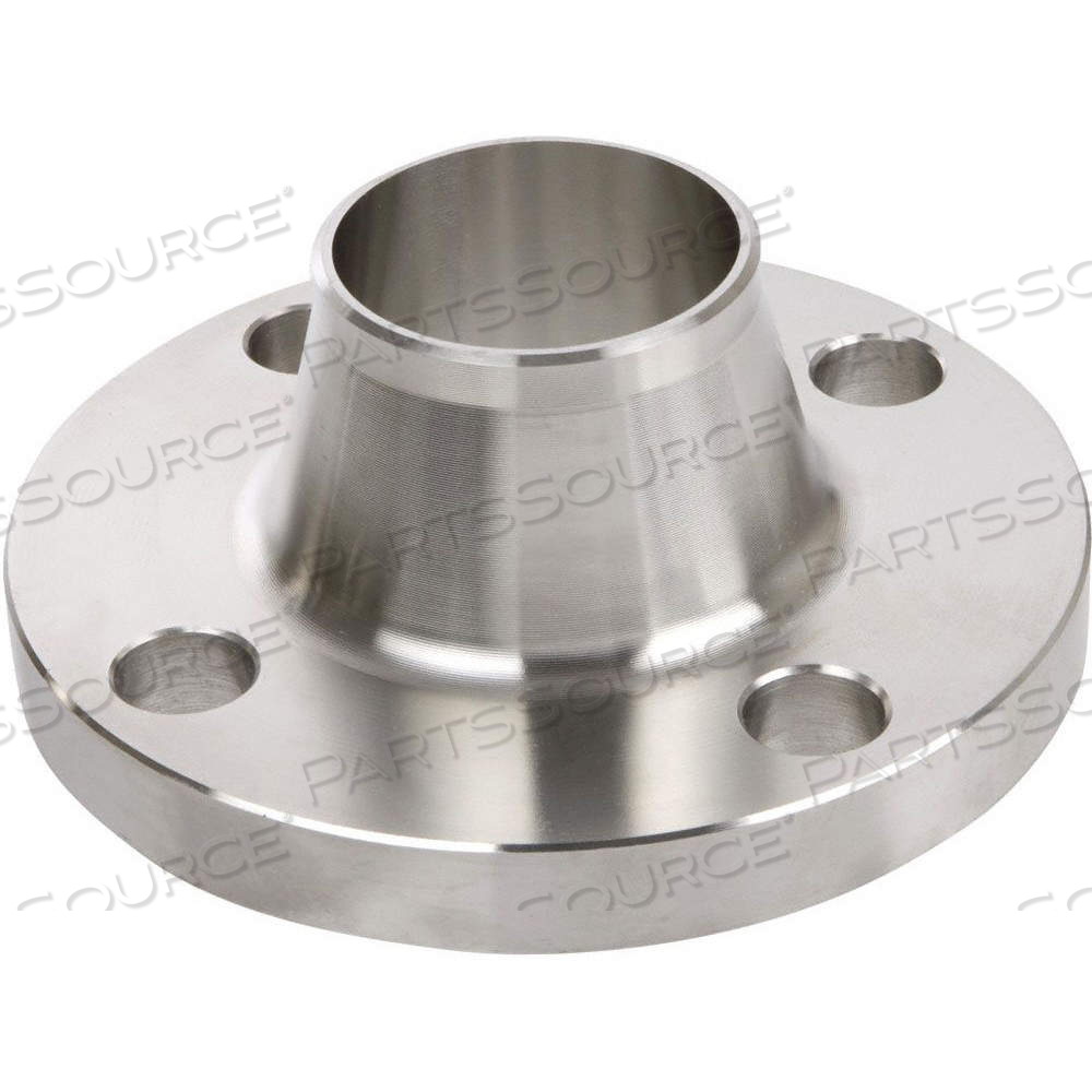 PIPE FLANGE, SCHEDULE 80 WELD NECK FLANGE, 316/316L STAINLESS STEEL, 2 IN PIPE SIZE, RAISED FACE by Approved Vendor
