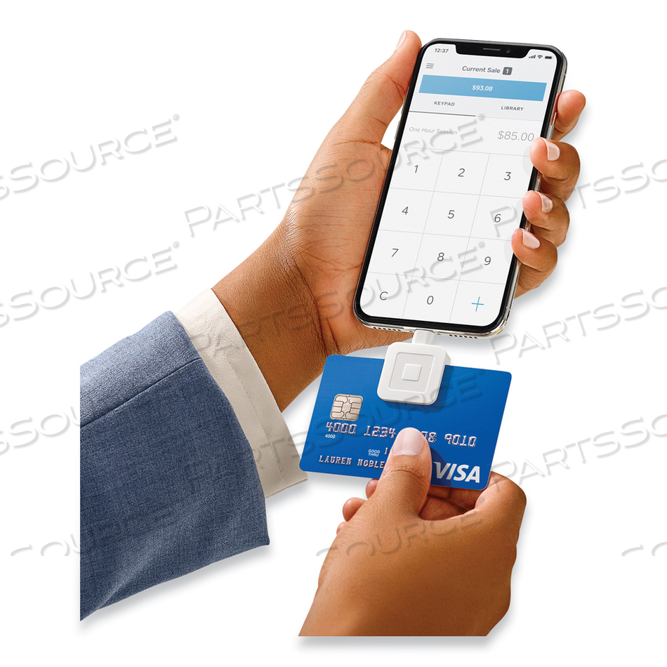 READER FOR MAGSTRIPE LIGHTNING CONNECTOR, WHITE by Square READER FOR MAGSTRIPE LIGHTNING CONNECTOR, WHITE by Square