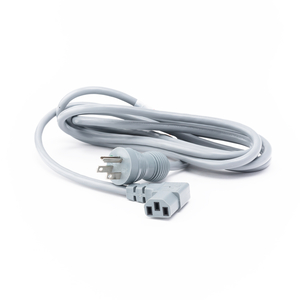 POWER CORD, 10 A, 125 V, 16 AWG, GRAY, HOSPITAL GRADE by Webber Electronics