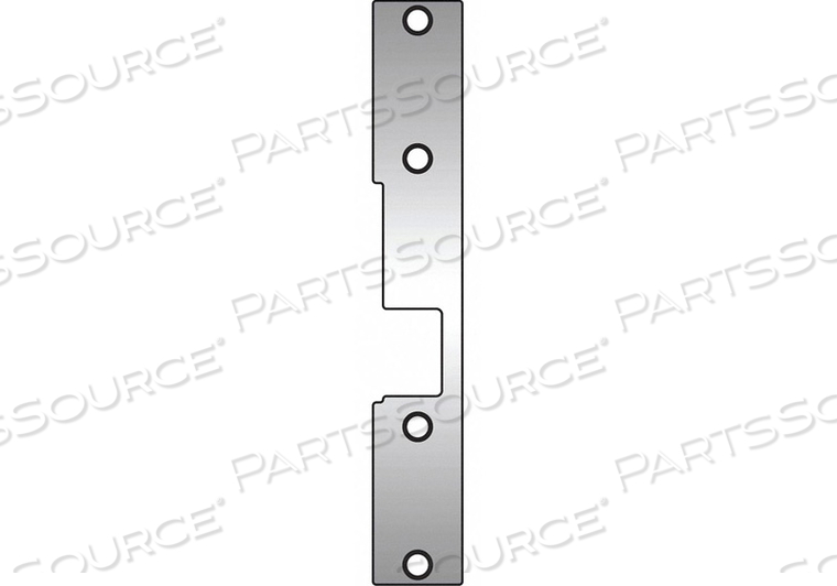 STRIKE FACEPLATE HES 1006 SERIES KM-2 by HES --  Hoffman Engineered Systems