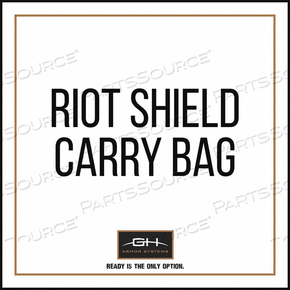 CARRY BAG 20 IN X 36 IN. NYLON BLACK by GH Armor Systems CARRY BAG 20 IN X 36 IN. NYLON BLACK by GH Armor Systems