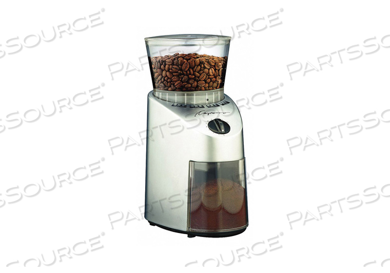 COFFEE GRINDER 0.55 LB. 120V SILVER by Capresso COFFEE GRINDER 0.55 LB. 120V SILVER by Capresso