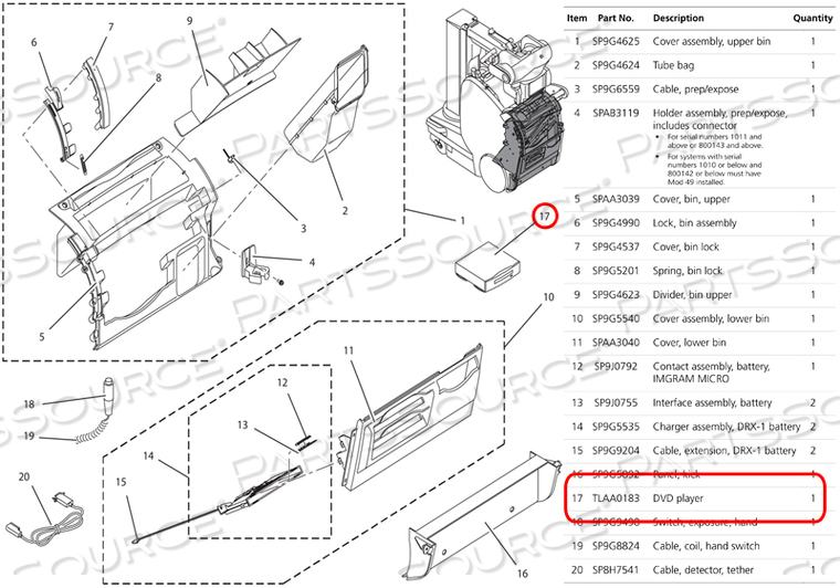 DVD DRIVE-HP MOBILE USB - EXP by Carestream Health, Inc.