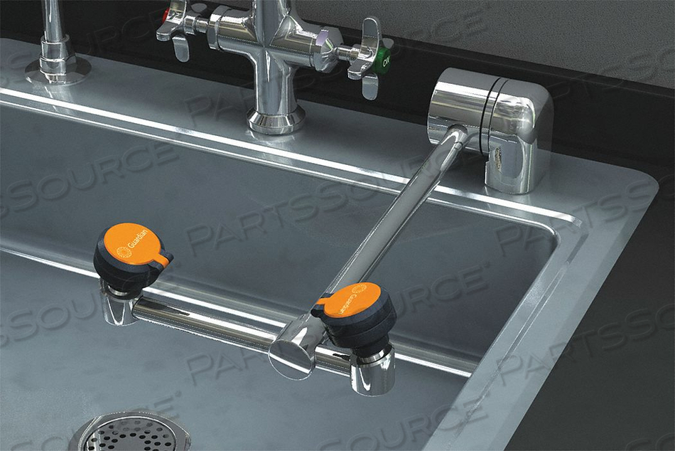 DECK MTD SWING DOWN EYE WASH by Guardian Equipment