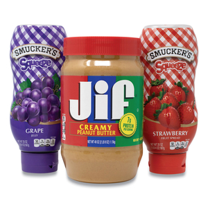 PEANUT BUTTER AND JELLY BUNDLE, (2) 40 OZ PEANUT BUTTER/(4) 20 OZ JELLY, 6/PACK by Smucker's