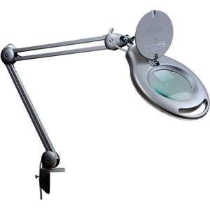 MAGNIFYING TASK LAMP, WHITE, 3-DIOPTER, 45 ULTRA BRIGHT LED'S by Mg Electronics
