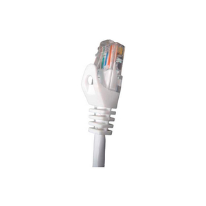 VERTICAL CABLE CAT6 SNAGLESS MOLDED PATCH CABLE, 2 FT. (0.6 METER), WHITE by Chiptech, Inc Dba Vertical Cable